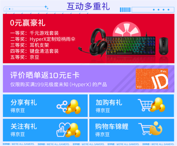 HyperX京東618 游戲外設歡購派對開啟(圖2)